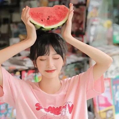 闲人吃瓜头像女